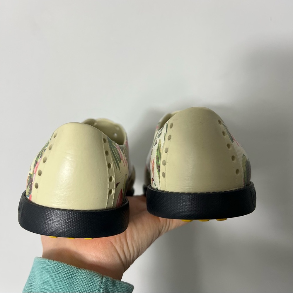 - Biion Spikekess Golf Saddle Shoes Floral Slip On - Picture 6 of 11